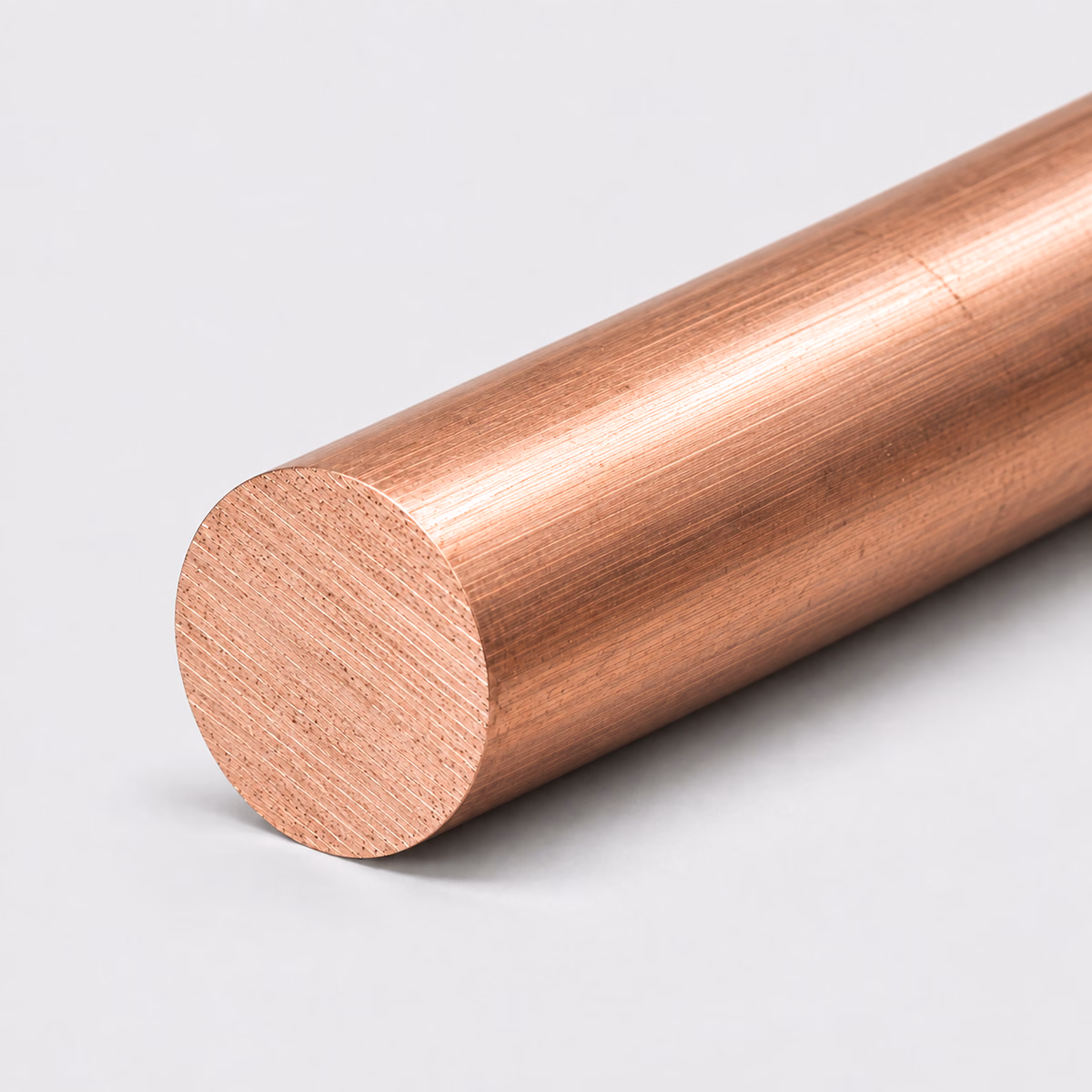 Illustrative Copper Round Bar
