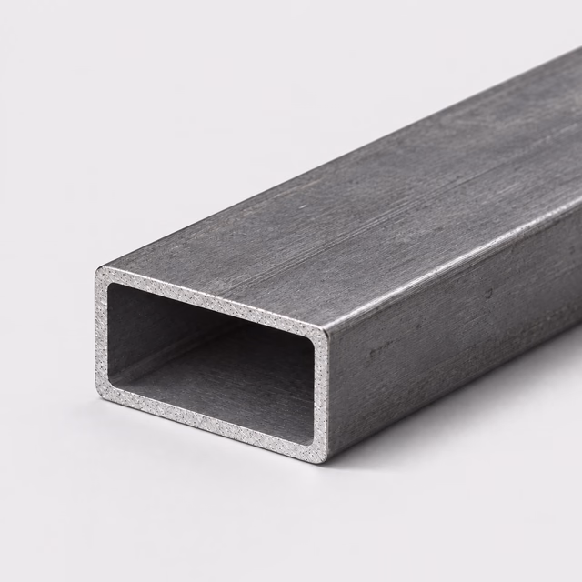 Illustrative carbon steel rectangular tube profile